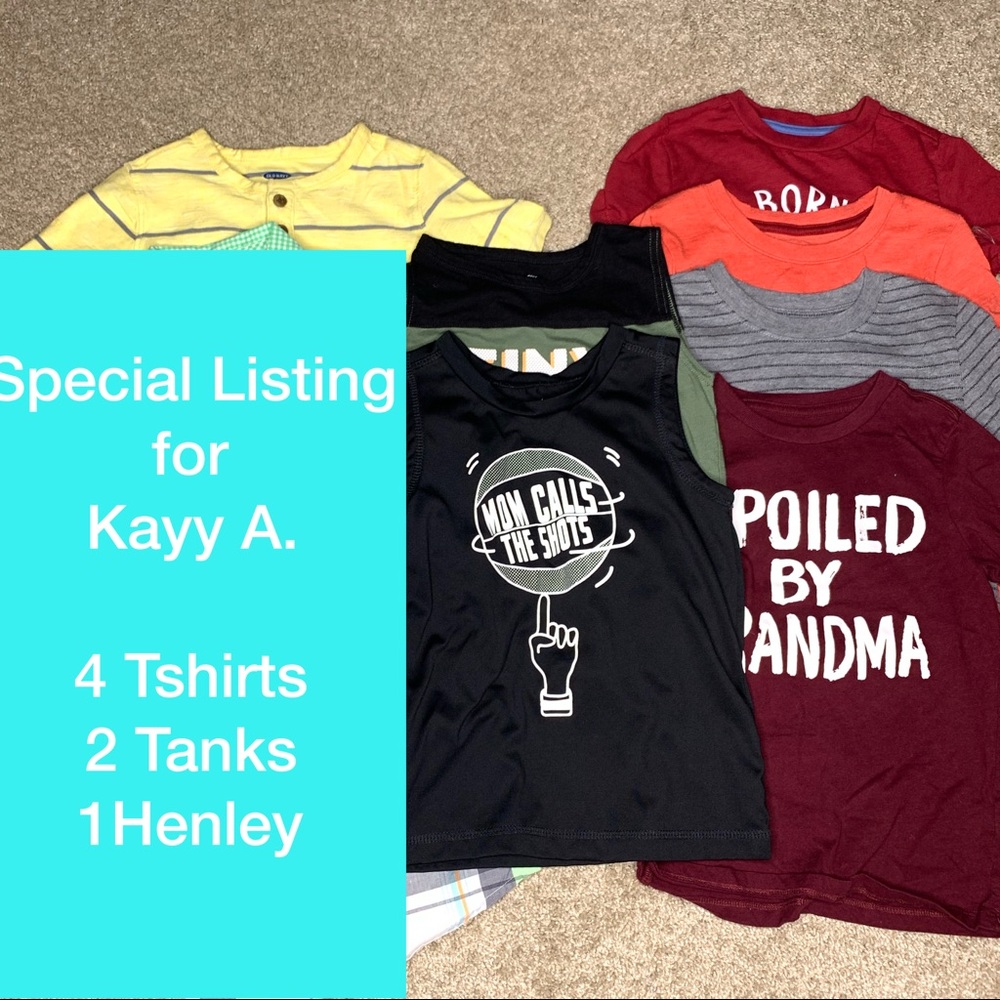 Toddler Boy Bundle 4T for Kayy A